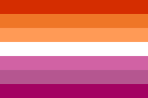 Lesbische Flagge